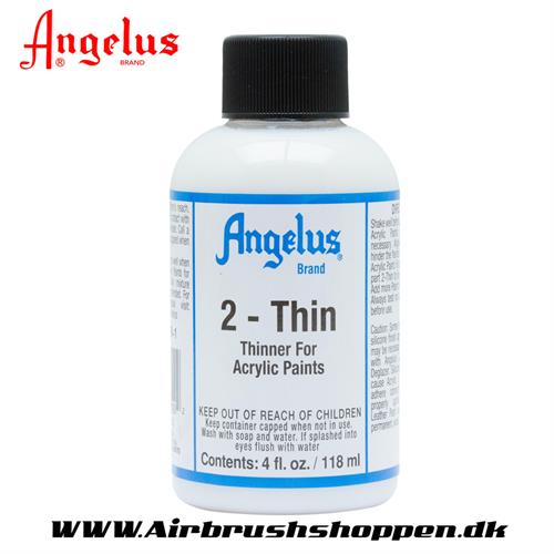 2 - Thin  malingsfortynder angelus 118 ml 
